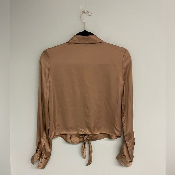 Wilfred Tie-Front‎ Blouse - Picture 3 of 5